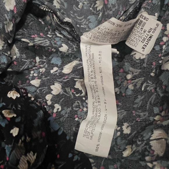 Zara Floral Long Sleeve Dress - Picture 9 of 9